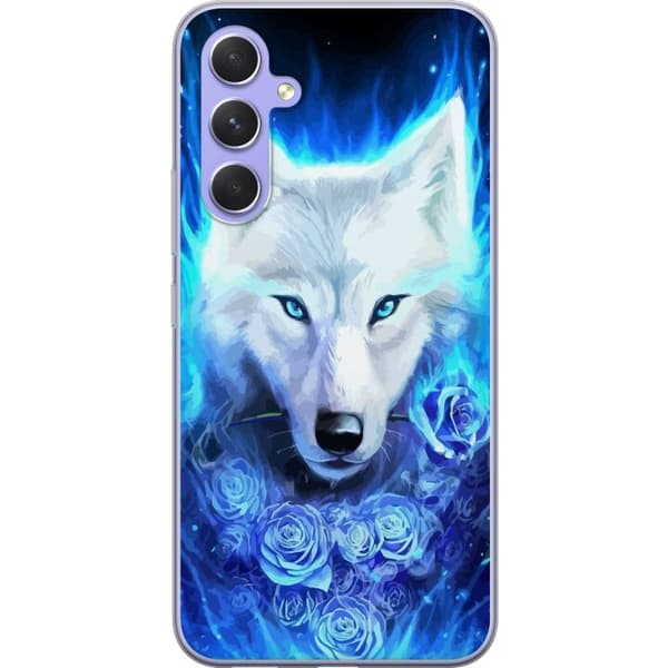 Kompatibelt Mobildeksel til Samsung Galaxy A54 Ulv