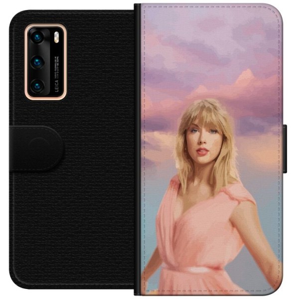 Huawei P40 Lommeboketui Taylor Swift