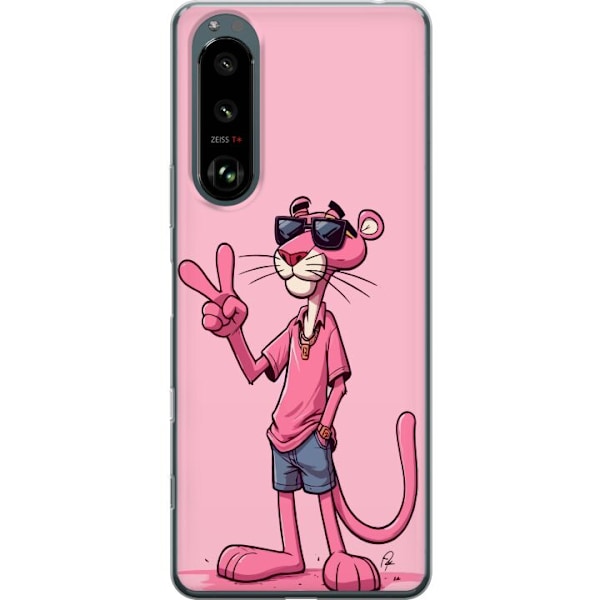 Sony Xperia 5 III Genomskinligt Skal Pink Panter Peace