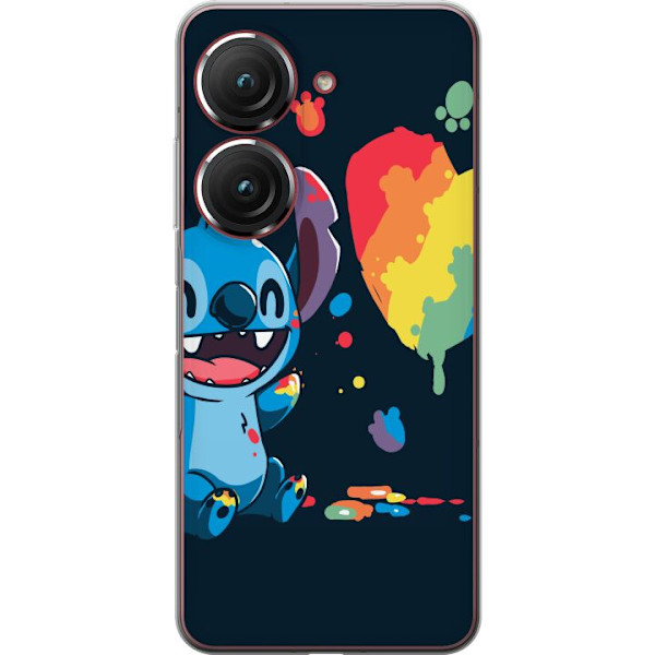 Asus Zenfone 9 Gjennomsiktig deksel Stitch maler