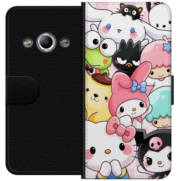 Samsung Galaxy Xcover 3 Tegnebogsetui Kawaii Sanrio Crew