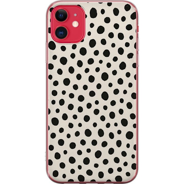 Apple iPhone 11 Läpinäkyvä kuori Dot Dance