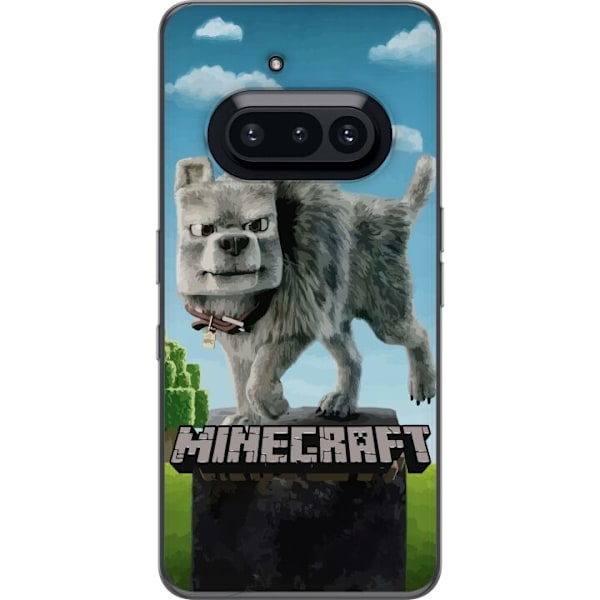 Nothing Phone (3a) Läpinäkyvä kuori A Minecraft Movie