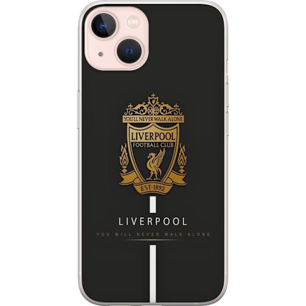 Apple iPhone 13 Läpinäkyvä kuori Liverpool L.F.C.