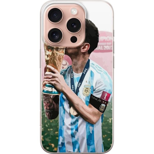 Apple iPhone 16 Pro Gennemsigtig cover Messi