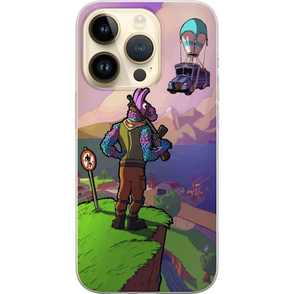 Apple iPhone 15 Pro Läpinäkyvä kuori Fortnite