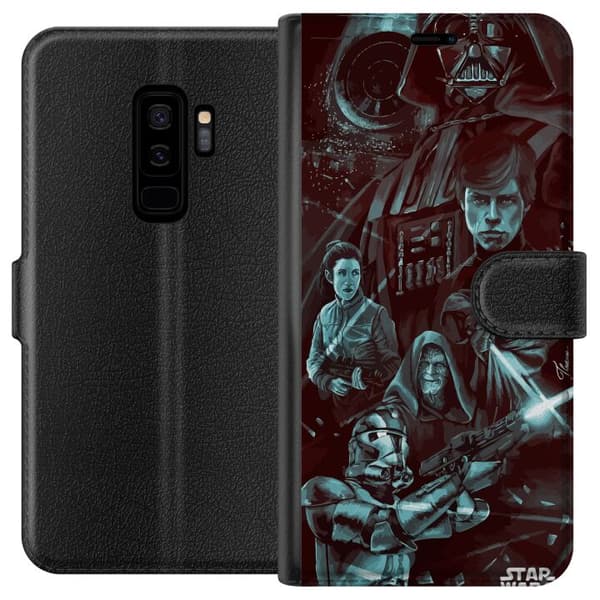 Kompatibelt Lommeboketui til Samsung Galaxy S9+ Star Wars