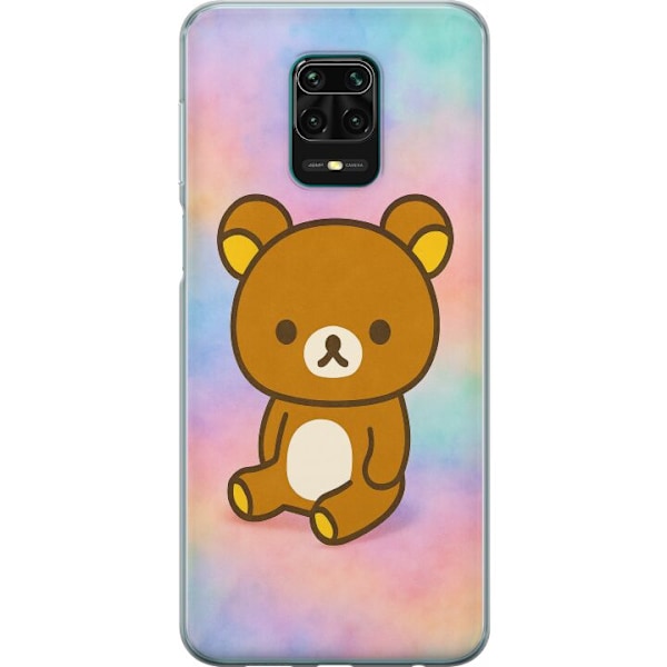 Xiaomi Redmi Note 9 Pro Genomskinligt Skal Kawaii Sanrio Rilakkuma