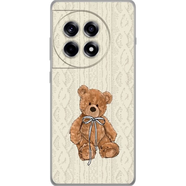 OnePlus 12R Gjennomsiktig deksel Liten Bamse – klassisk bamse i enkel design