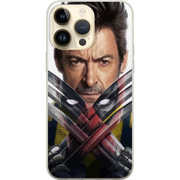 Apple iPhone 15 Pro Max Läpinäkyvä kuori Deadpool & Wolveri