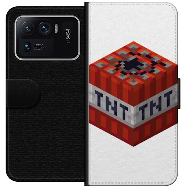 Xiaomi Mi 11 Ultra Plånboksfodral Minecraft TNT