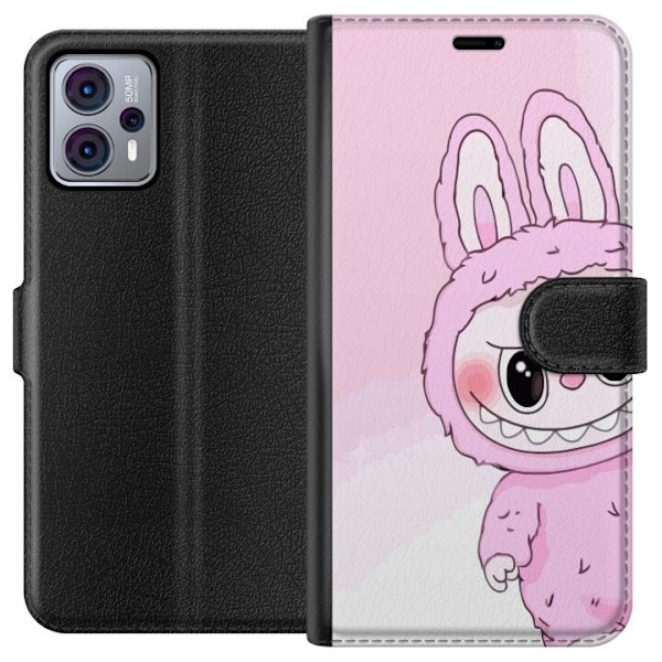 Motorola Moto G23 Plånboksfodral Labubu Bunny Series