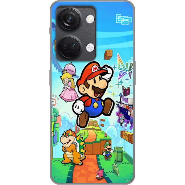 OnePlus Nord 3 Läpinäkyvä kuori Super Mario