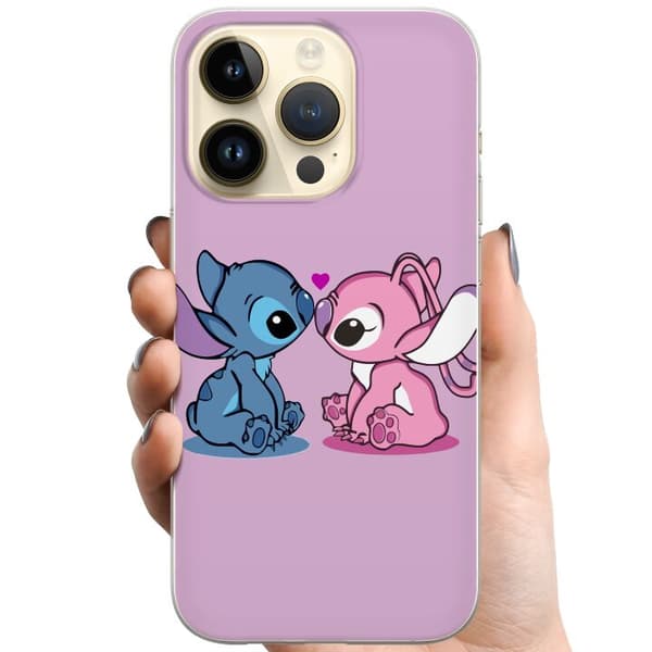 Kompatibelt Mobildeksel til Apple iPhone 15 Pro Lilo og Stitch