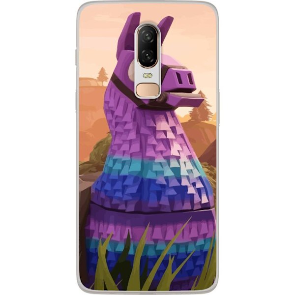 OnePlus 6 Gennemsigtig cover Fortnite