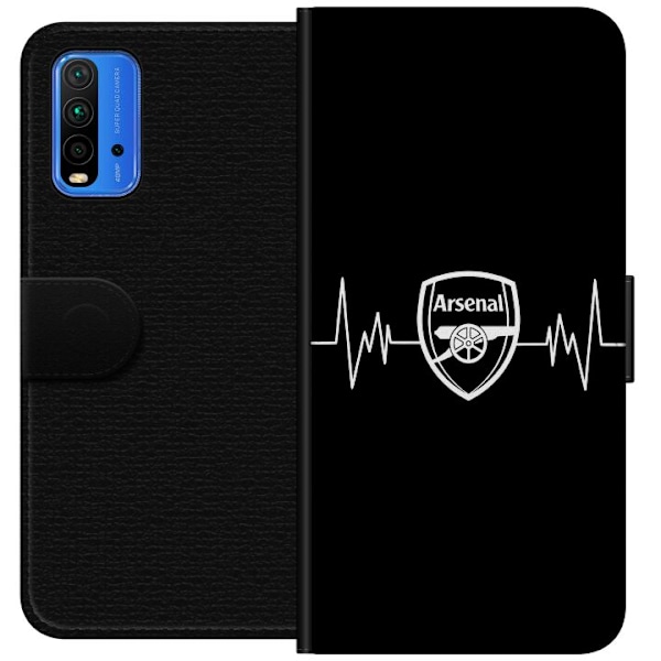 Xiaomi Redmi Note 9 4G Lompakkokotelo Arsenal