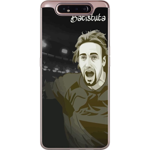 Samsung Galaxy A80 Genomskinligt Skal Gabriel Batistuta