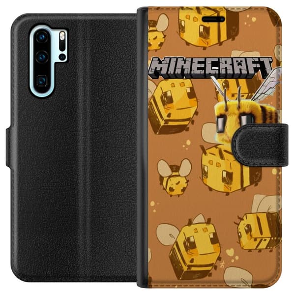 Kompatibelt Lommeboketui til Huawei P30 Pro Minecraft Bi