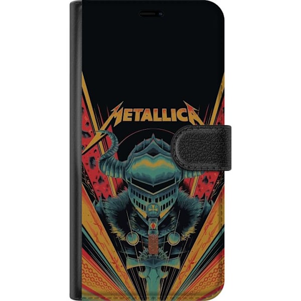 Apple iPhone 16e Plånboksfodral Metallica