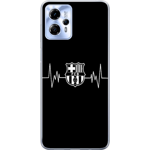 Motorola Moto G13 Gjennomsiktig deksel FC Barcelona