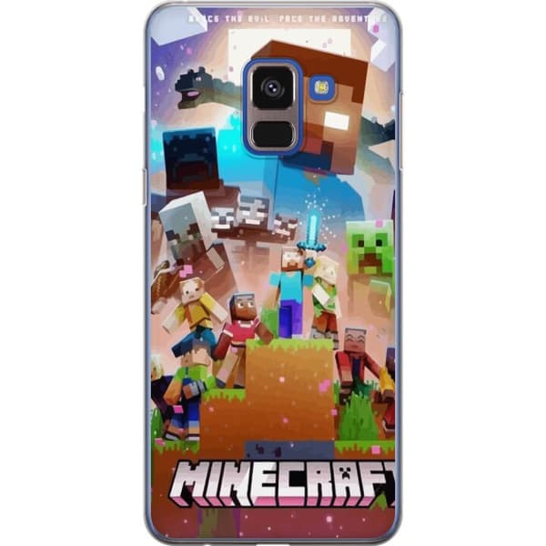 Kompatibelt Mobildeksel til Samsung Galaxy A8 (2018) Minecraft