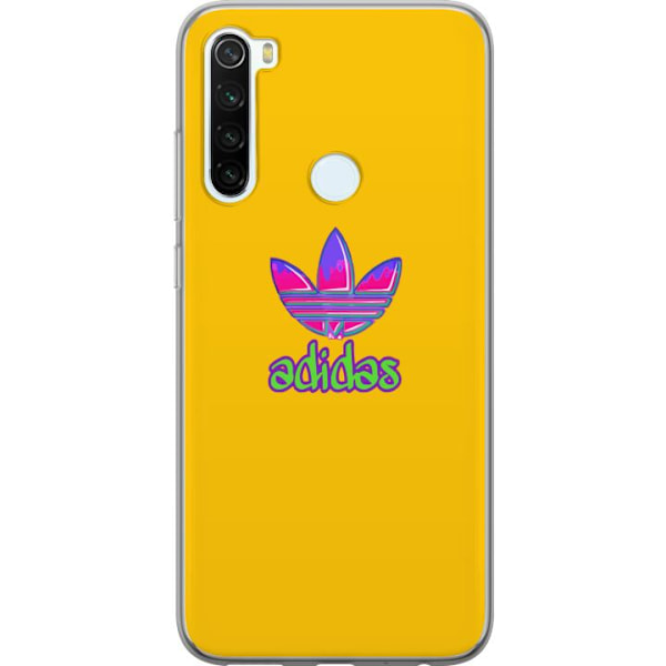 Xiaomi Redmi Note 8 Genomskinligt Skal Adidas