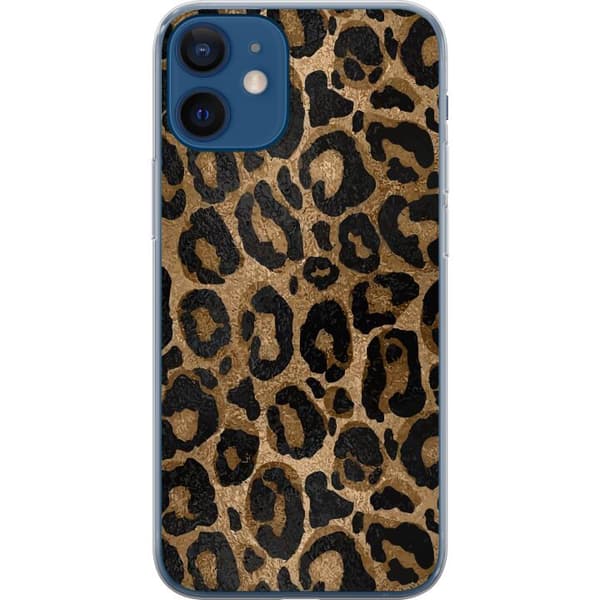 Kompatibel Mobilcover til Apple iPhone 12 mini Leopard Luxe