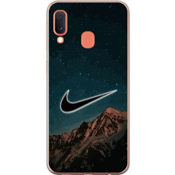 Samsung Galaxy A20e Gennemsigtig cover Nike