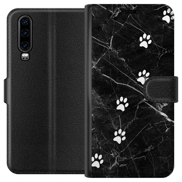 Huawei P30 Tegnebogsetui tasker