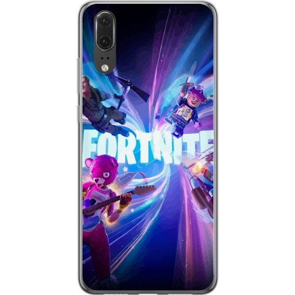 Huawei P20 Läpinäkyvä kuori Fortnite