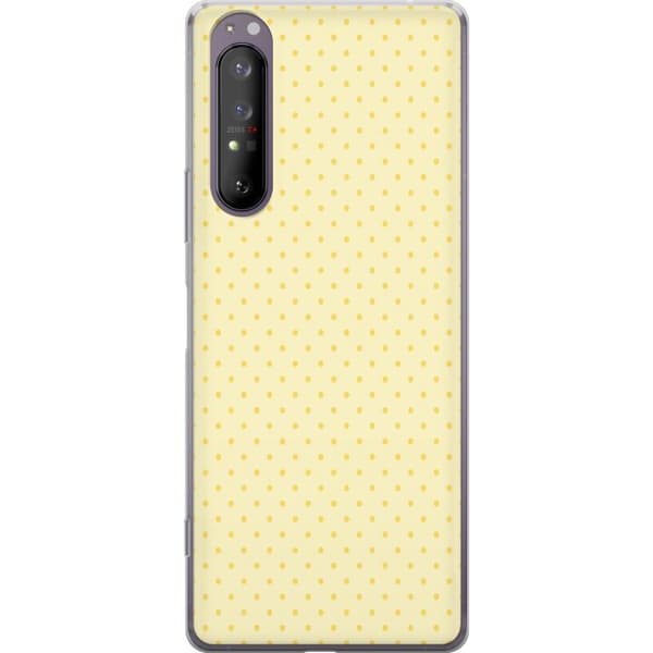 Kompatibelt Mobildeksel til Sony Xperia 1 II Gule solflekker gul