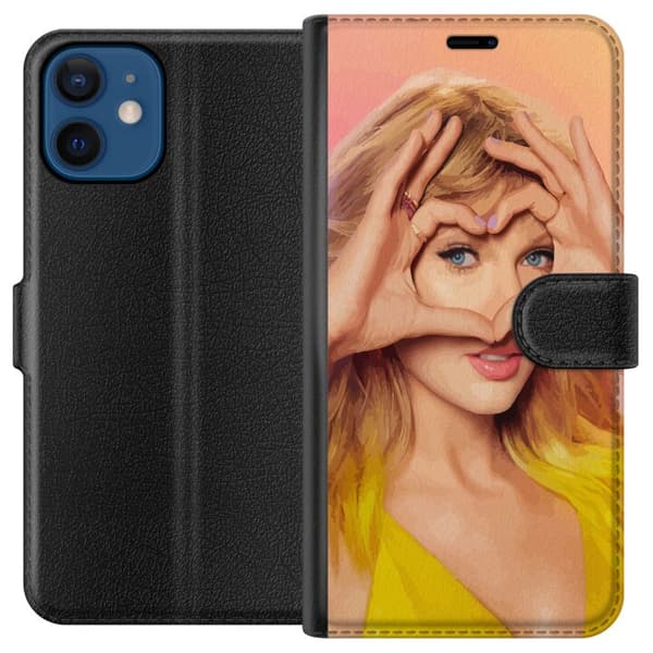Kompatibelt Plånboksfodral till Apple iPhone 12 mini Taylor Swift