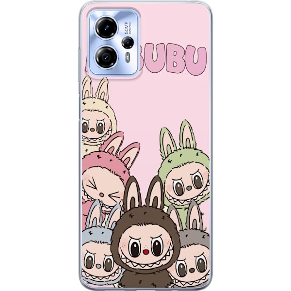 Motorola Moto G13 Gjennomsiktig deksel Labubu Classics