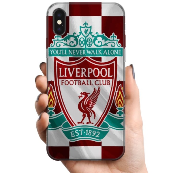 Apple iPhone XS Max TPU Mobilcover Liverpool FC