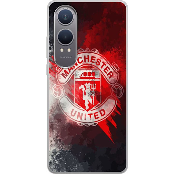 OnePlus Nord CE4 Lite Läpinäkyvä kuori Manchester United