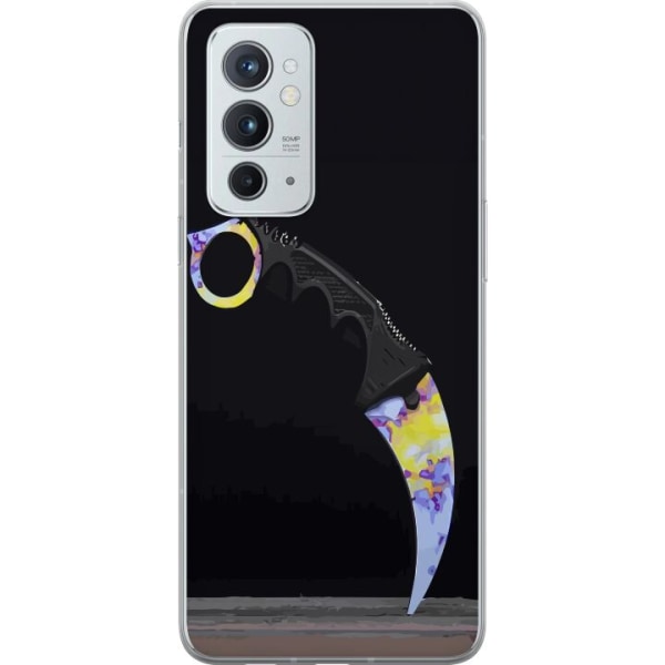OnePlus 9RT 5G Gennemsigtig cover Karambit / Butterfly / M9 Ba