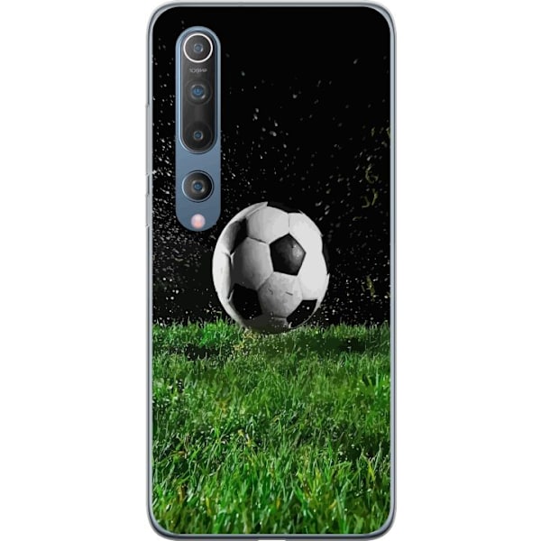 Xiaomi Mi 10 5G Gennemsigtig cover Fodbold Handling