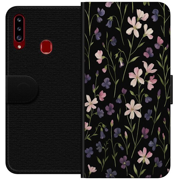 Samsung Galaxy A20s Lompakkokotelo Hedelmä Rave