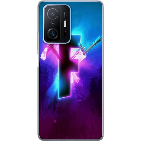 Xiaomi 11T Pro Gennemsigtig cover Fortnite