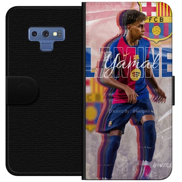 Samsung Galaxy Note9 Lommeboketui Lamine Yamal FCB