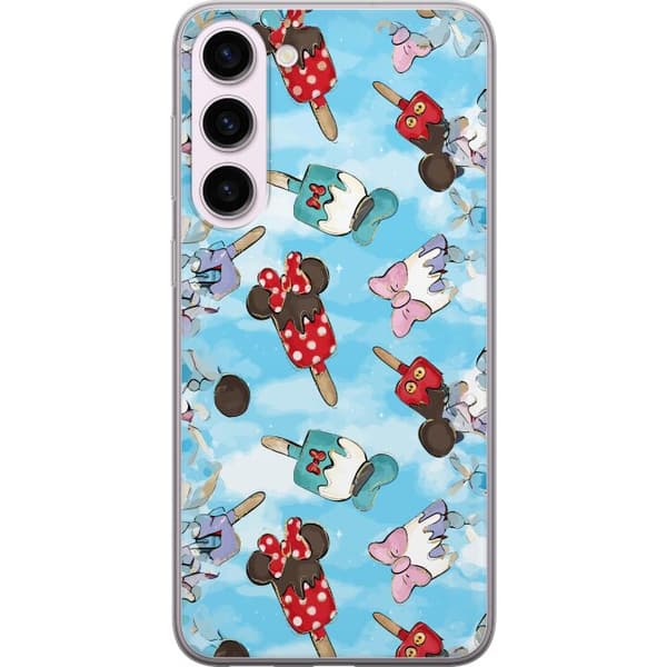 Kompatibelt Mobildeksel til Samsung Galaxy S23+ Tecknade glassfigurer blå