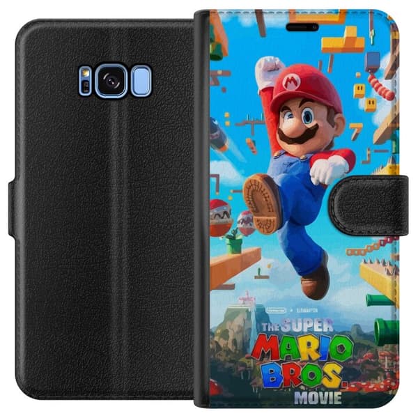 Kompatibelt Plånboksfodral till Samsung Galaxy S8 Super Mario Bros