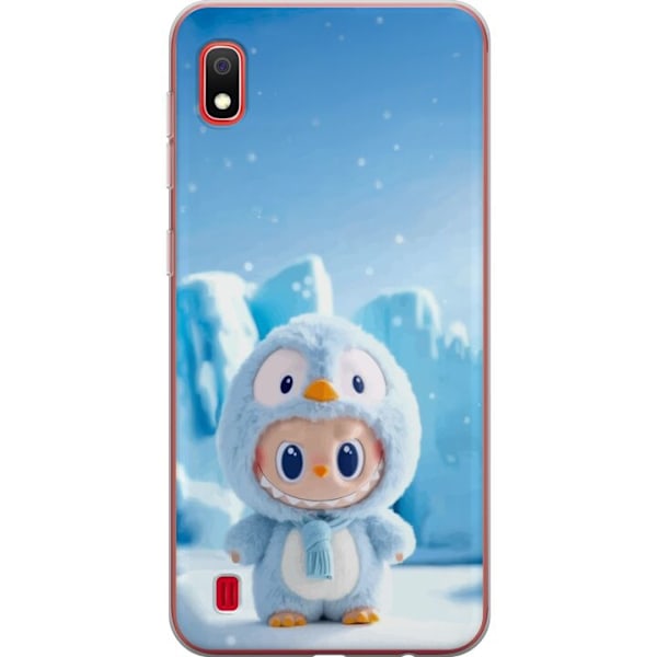 Samsung Galaxy A10 Gennemsigtig cover sort ridder fortnite