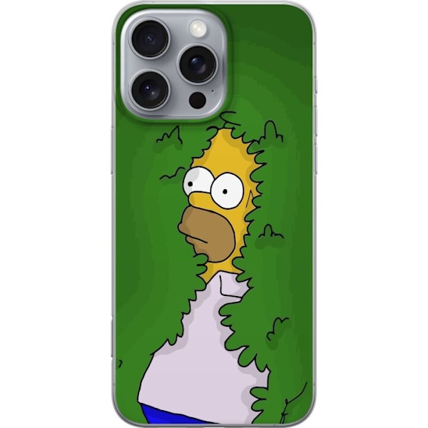 Apple iPhone 16 Pro Max Gennemsigtig cover Homer Simpson