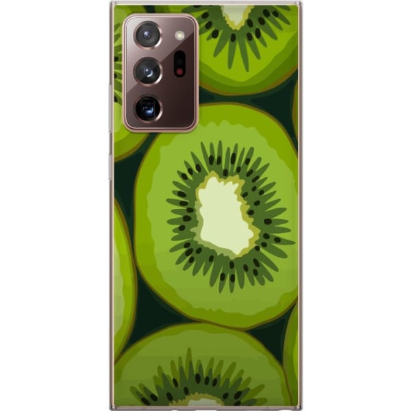 Samsung Galaxy Note20 Ultra Läpinäkyvä kuori Kiwi