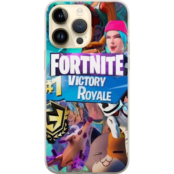 Apple iPhone 14 Pro Max Läpinäkyvä kuori Fortnite