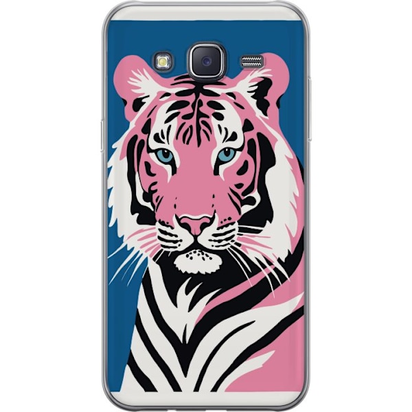 Samsung Galaxy J5 Genomskinligt Skal Thoughtful Tiger