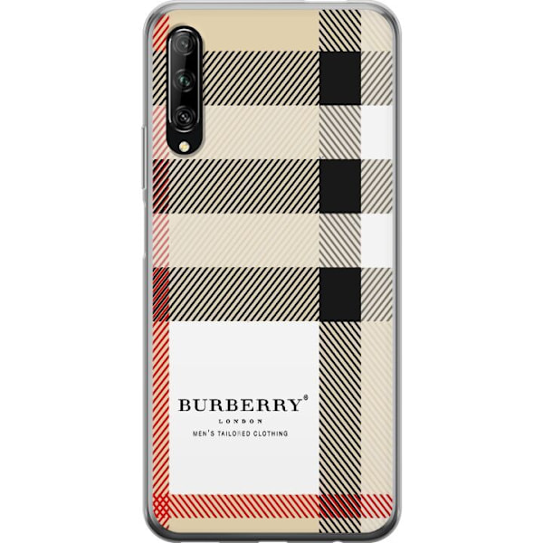 Huawei P smart Pro 2019 Genomskinligt Skal Burberry