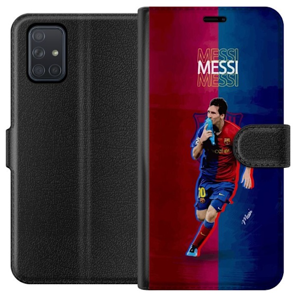 Samsung Galaxy A71 Lompakkokotelo Messi