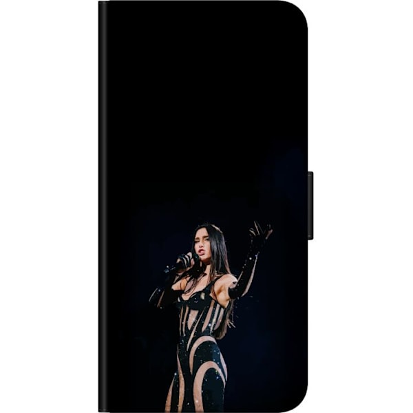 Motorola Moto G9 Play Lompakkokotelo Dua Lipa – Pop Star Aes